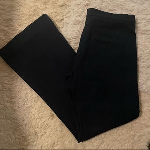Banana republic navy flare pants size 12L